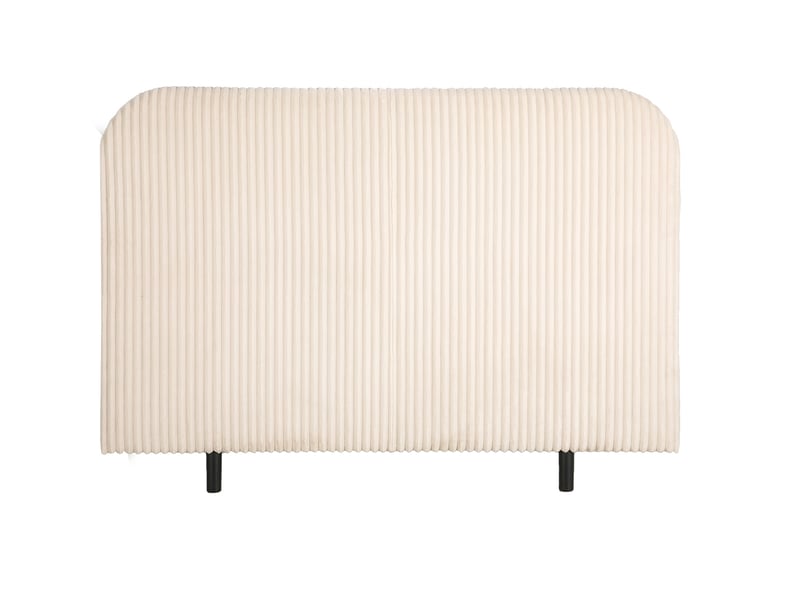 Tete de lit A fixer au mur largeur 165 cm VELO finition tissu beige - 2