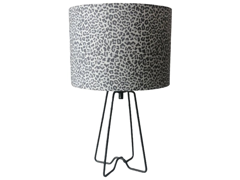 Lampe 45cm SAVAGE motif léopard - 2
