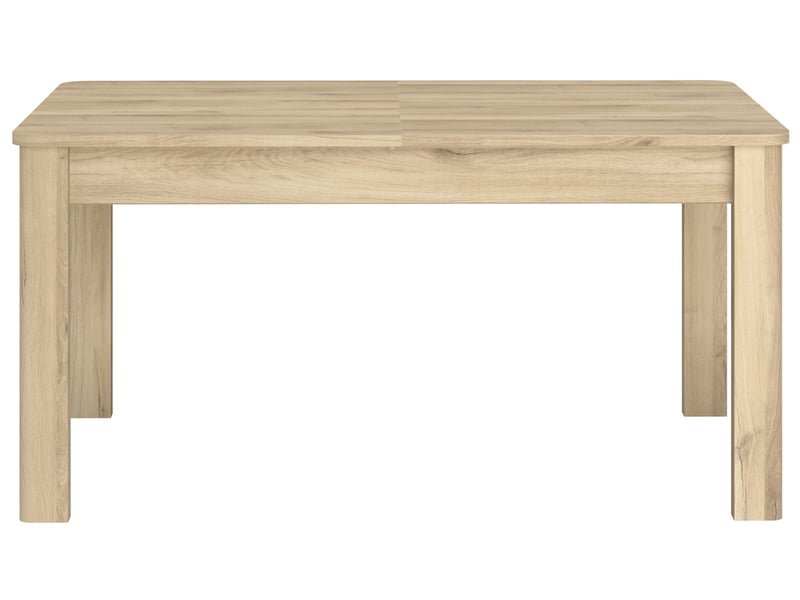 Table de séjour rectangulaire avec allonge naturel PORTLAND 2 - 90 cmx156 cm- 191 cm - 2