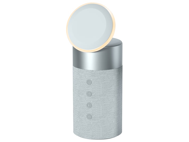 Enceinte nomade FORCE PLAY Enceinte Bluetooth® 2 en 1 avec Chargeur MagSafe Gris - 2