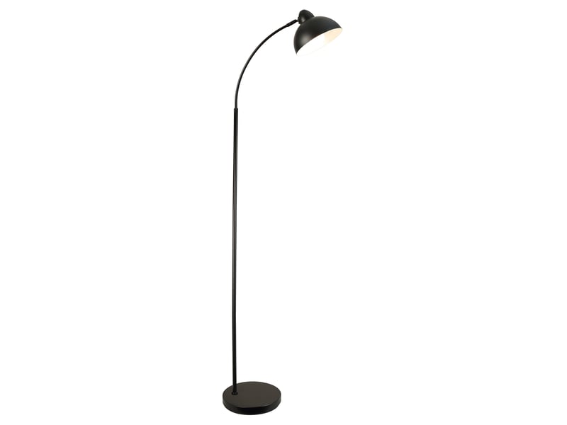 Lampadaire en métal 154 cm MIRA coloris noir - 2
