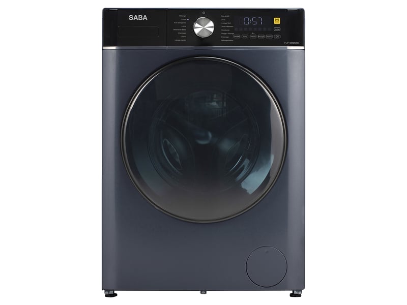 Lave linge ouverture hublot SABA FL714M25BG - 7 kg 1400 trs/min profondeur 52 cm - 1