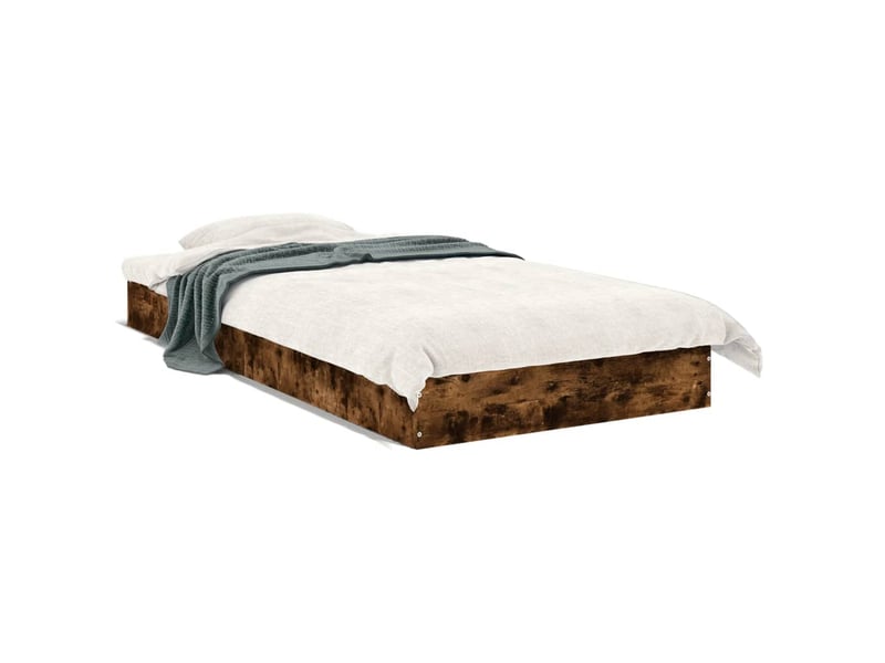 Lit simple 80x190 cm VIDAXL coloris marron - 2