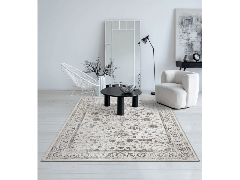 Tapis mila brillant classique ancien, crème, 240 x 340 cm - 1
