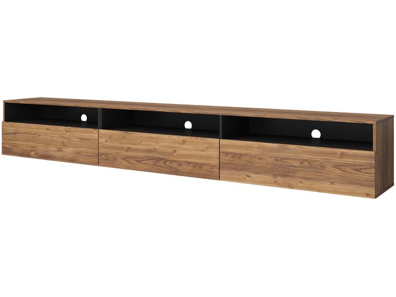 Meuble tv coloris marron 41 cm - 2