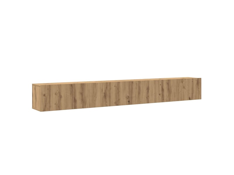 Meuble tv coloris bois clair 80 cm VIDAXL - 2