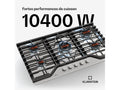 Plaque de cuisson gaz KLARSTEIN - 5 foyer(s) 10400 watts - 1