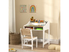 Bureau enfant coloris beige - 1