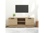 Meuble tv coloris marron 102 cm VIDAXL - 1