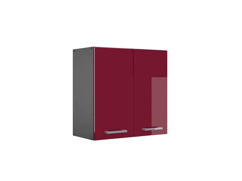 Vicco elément haut de cuisine, rouge brillant, 60cm - 2