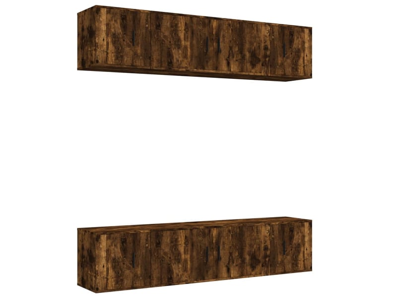 Meuble tv coloris marron 100 cm - 2
