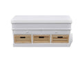 Banc coloris blanc - 1
