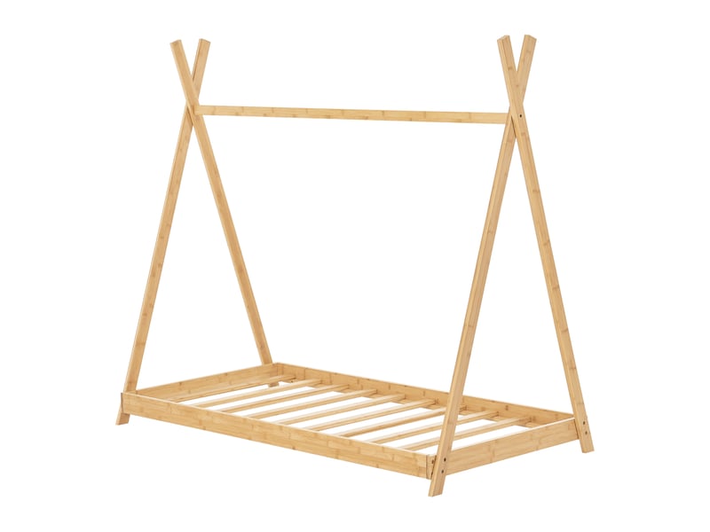 Lit bébé 70x140 cm coloris naturel - 1