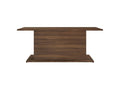 Table basse rond(e) coloris marron DECOSHOP 26 - 1