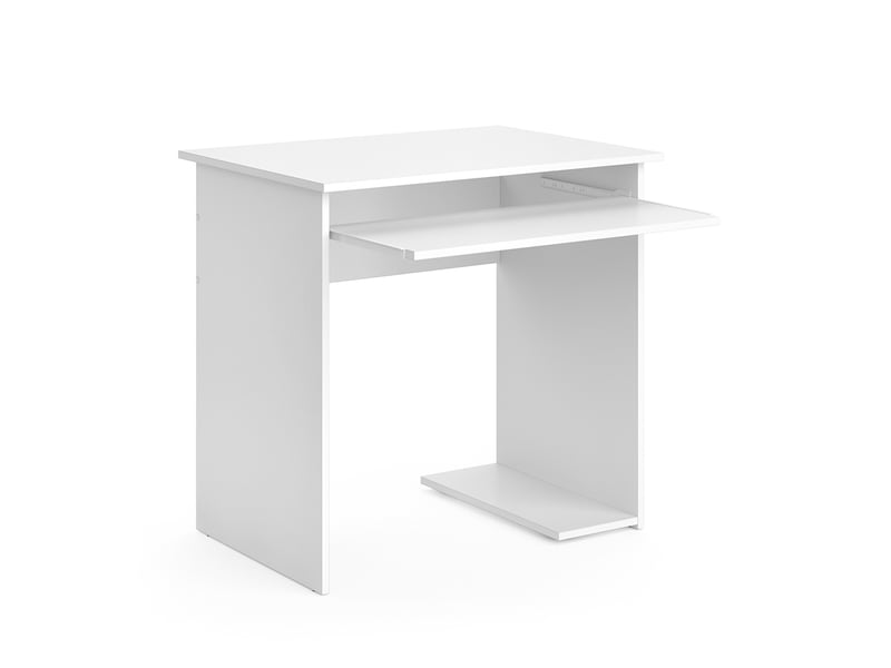 Bureau VICCO 80 cm coloris blanc - 2