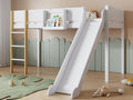 Lit mezzanine 90x200 cm coloris blanc - 1