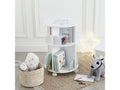 Bibliothèque enfant ronde gris h59cm - 1