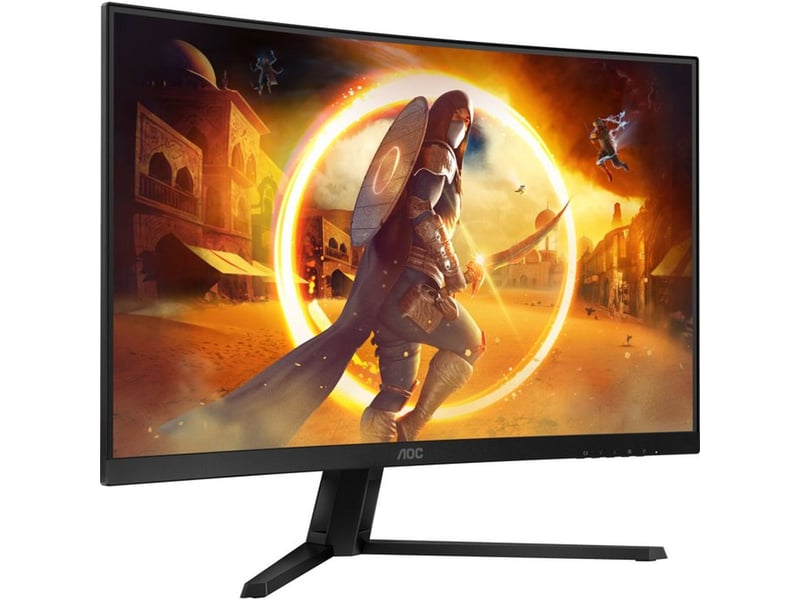 Écran gaming courbe aoc cq32g4ve 32'' qhd 180hz fast va noir - 1