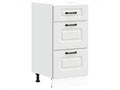 Armoire de cuisine, meuble rangement de cuisine kalmar blanc bois d'ingénierie ffd5801 - 1