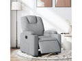 Fauteuil relax électrique VIDAXL Tissu gris - 1