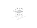 Plaque de cuisson gaz AIRLUX AV635HWH - 3 foyer(s) 6150 watts - 1