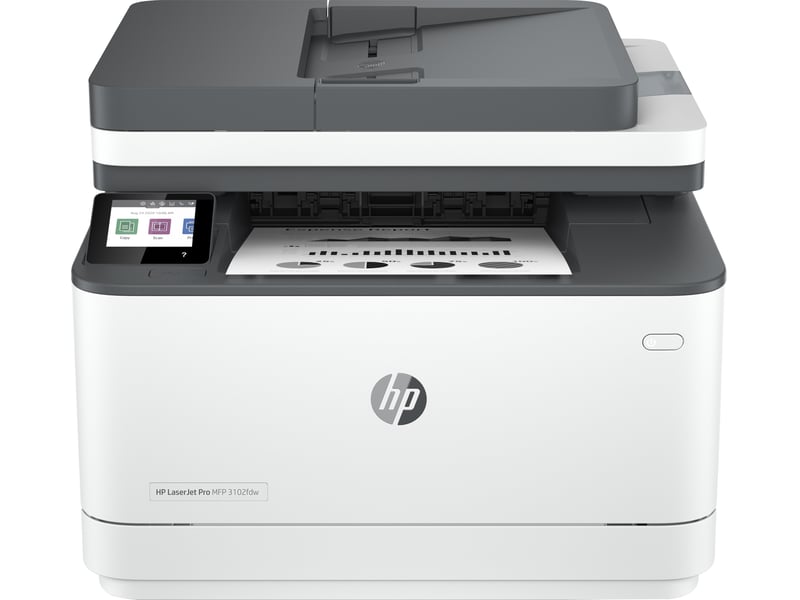 Hp laserjet pro imprimante multifonction 3102fdw, noir et blanc, imprimante pour petitesmoyennes entreprises, impression, copie, scan, fax, sans fil; imprimer depuis un téléphone ou une tablette; impression recto-verso; numérisation recto-verso; télécopie - 2