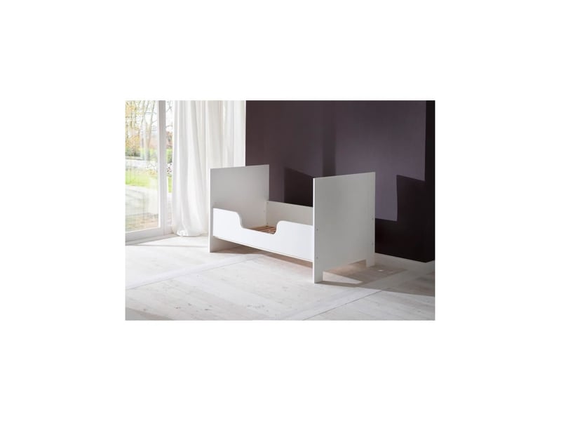 Lit bébé 70x140 cm TREND TEAM TRE4251219753300 coloris blanc - 1