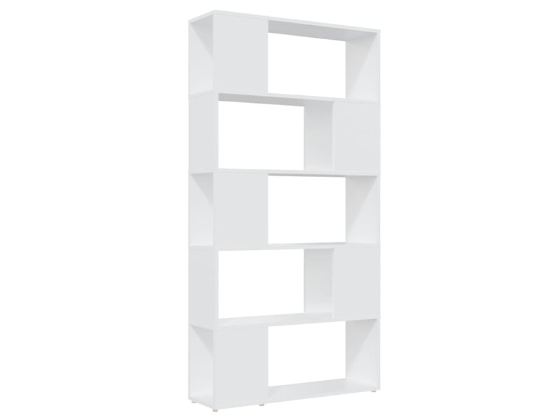 Bibliotheque coloris blanc VIDAXL - 80 cm x 155 cm - 2