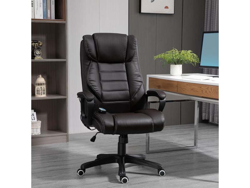 Fauteuil de bureau VINSETTO avec assise réglable en hauteur - 1