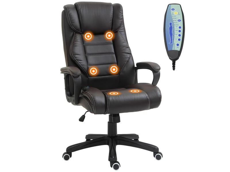 Fauteuil de bureau VINSETTO avec assise réglable en hauteur - 2