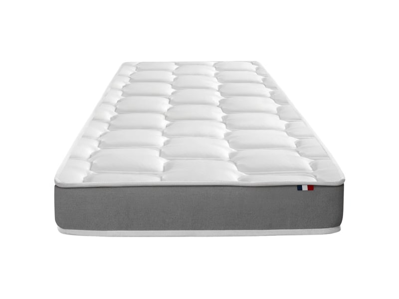 Matelas 90x190 cm IDLITERIE MADE IN FRANCE Mousse + mémoire de forme soutien Ferme épaisseur 16 cm - 2