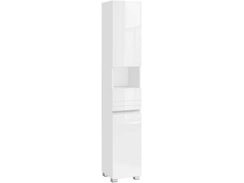 Etagère 30 cm coloris blanc VASAGLE 30 x 30 x 170 cm - 2