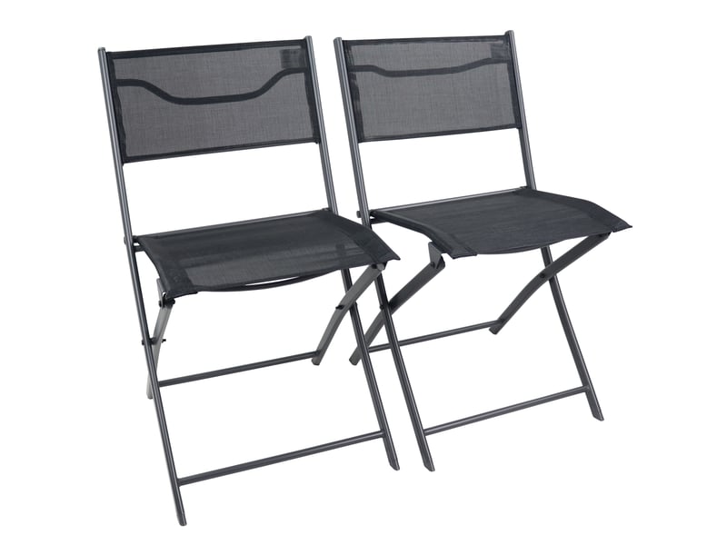 Vcm chaise de jardin sumila h. 79 x w. 45 x d. 46 cm - 2