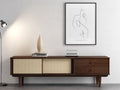 Meuble tv coloris marron 175 cm IDIMEX - 1
