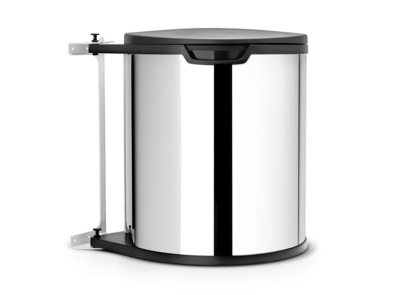 Poubelle de porte à fixer avec seau intérieur 15 litres built in - 1