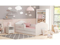 Lit bébé 70x140 cm KOBI coloris blanc - 1