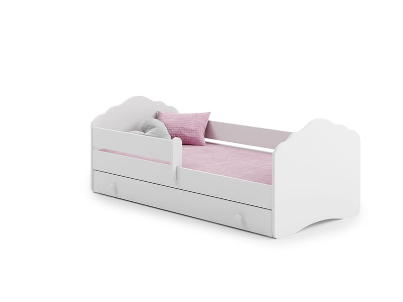 Lit bébé 70x140 cm KOBI coloris blanc - 2