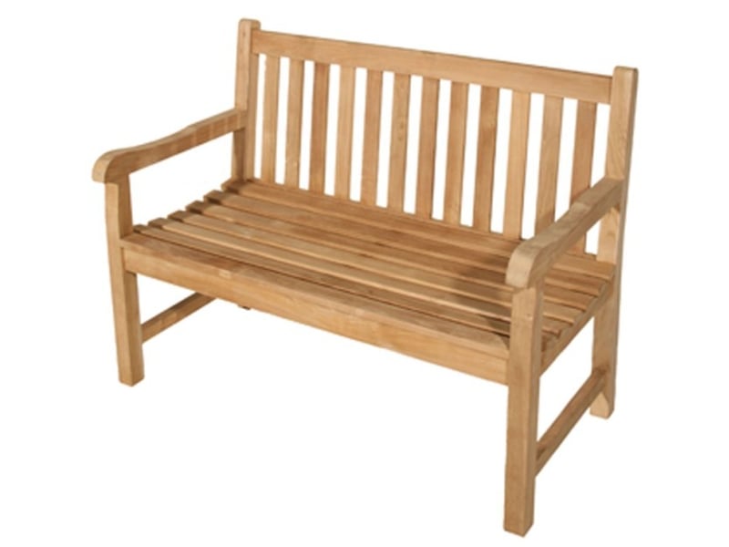 Fun - banc de jardin java en bois teck - 2