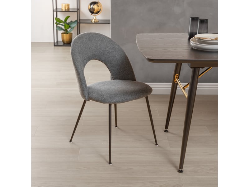 Chaise raven gris - 1