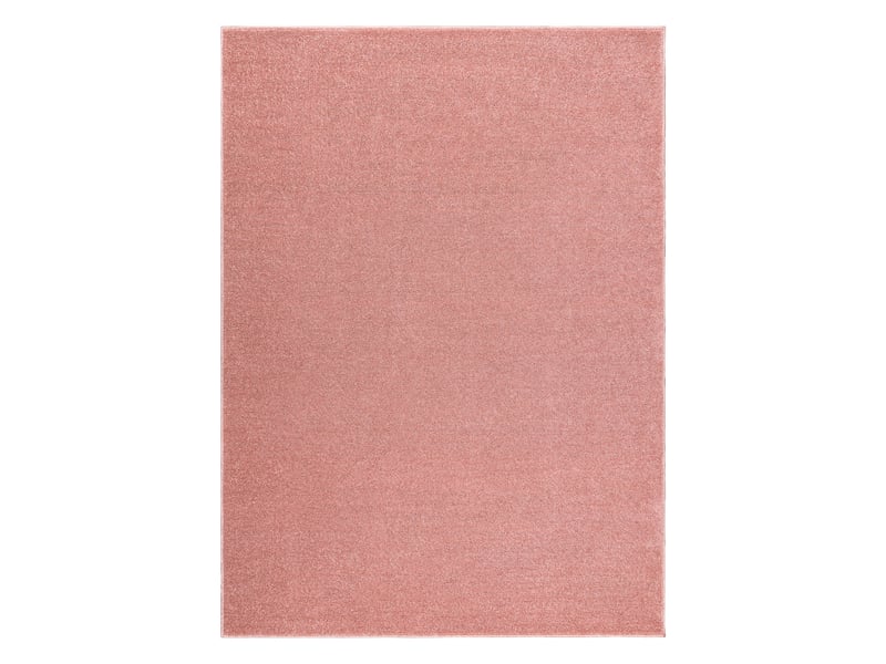 Tapis eton plus rose poudré, unicolore, uniforme, uni 300x400 cm - 1