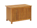 Vidaxl boîte de rangement de jardin 90x50x58 cm bois d'acacia massif - 1