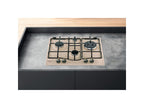 Plaque de cuisson gaz HOTPOINT - 4 foyer(s) 8850 watts - 1