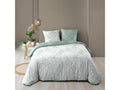 Parure de couette réversible 240 x 220 cm – coton 57 fils cassia sauge - 1