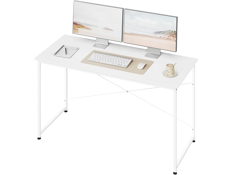 Bureau WOLTU 140 cm coloris blanc - 2