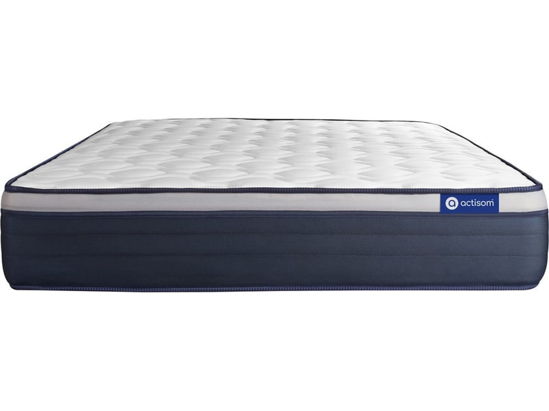 Matelas 160x200 cm ACTISOM Maxi Epaisseur Mousse + mémoire de forme soutien Ferme épaisseur 26 cm - 2
