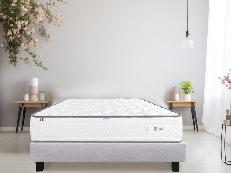 Matelas 140x200 cm LUXURY LITERIE RÉVOLUTION Mousse haute résilience soutien Ferme épaisseur 20 cm - 1
