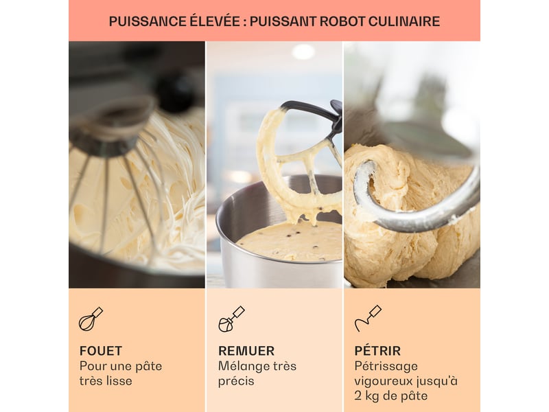 Robot multifonction KLARSTEIN TK2-Bella EleganceW - 5 litre(s) - 1