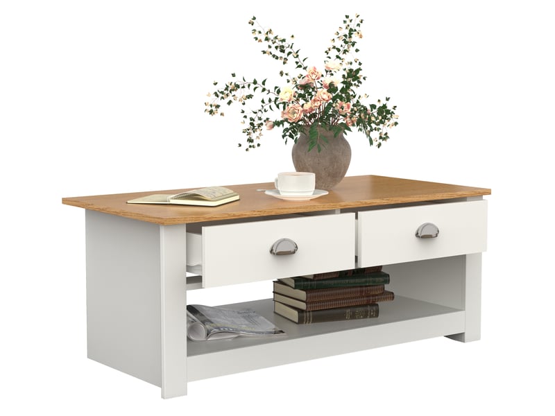 Vcm table basse balusa h. 42 x w. 104 x d. 50 cm - 1