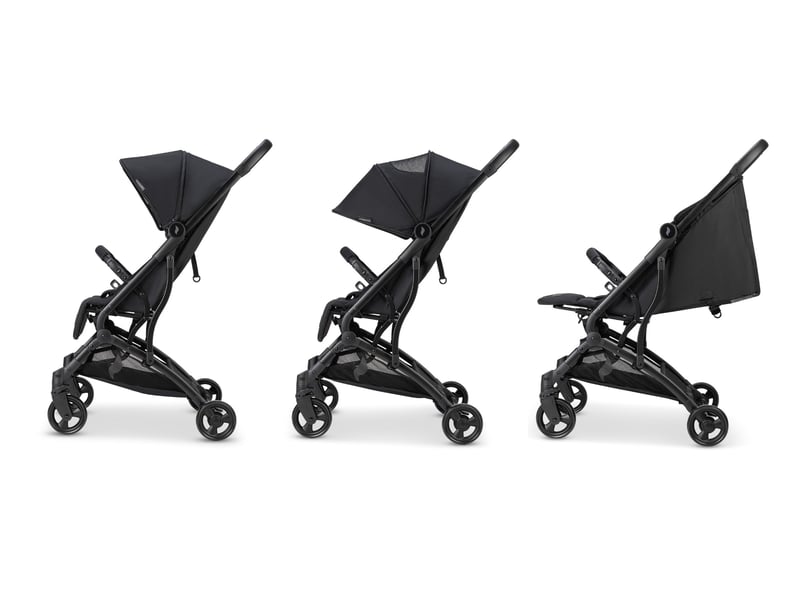 Osann - poussette pour bébéenfant vegas - 0-22 kg - gris argenté - 1