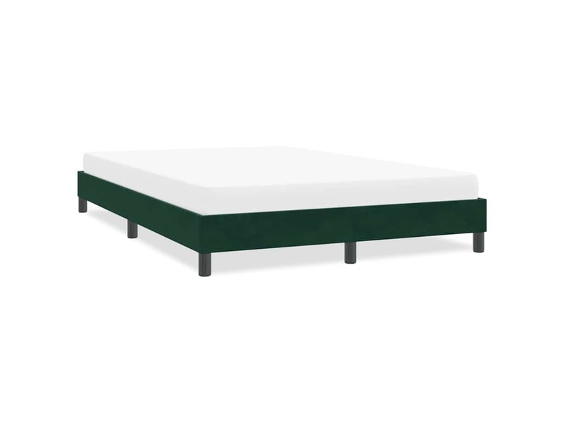 Lit 2 places 160x200 cm VIDAXL coloris vert - 1